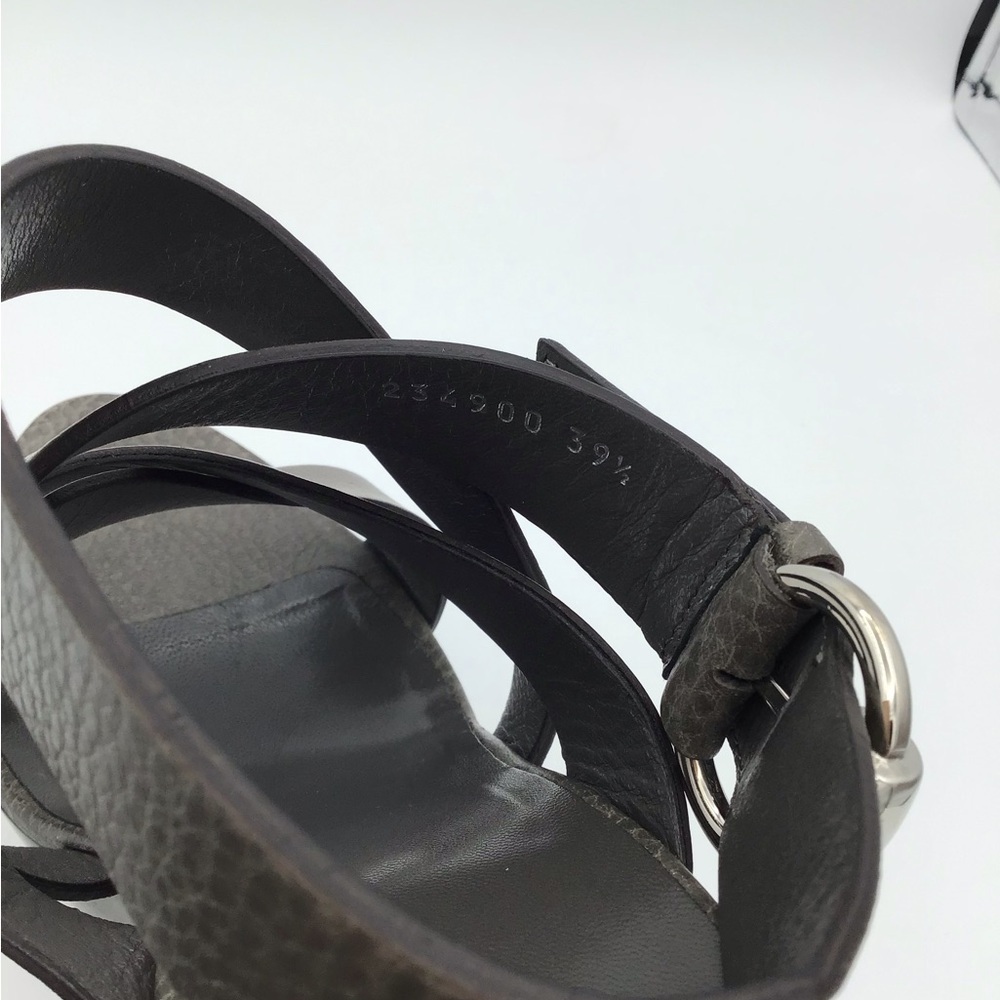 GUCCI~ Old Libeccio Platform Sandals - Picture 3 of 10